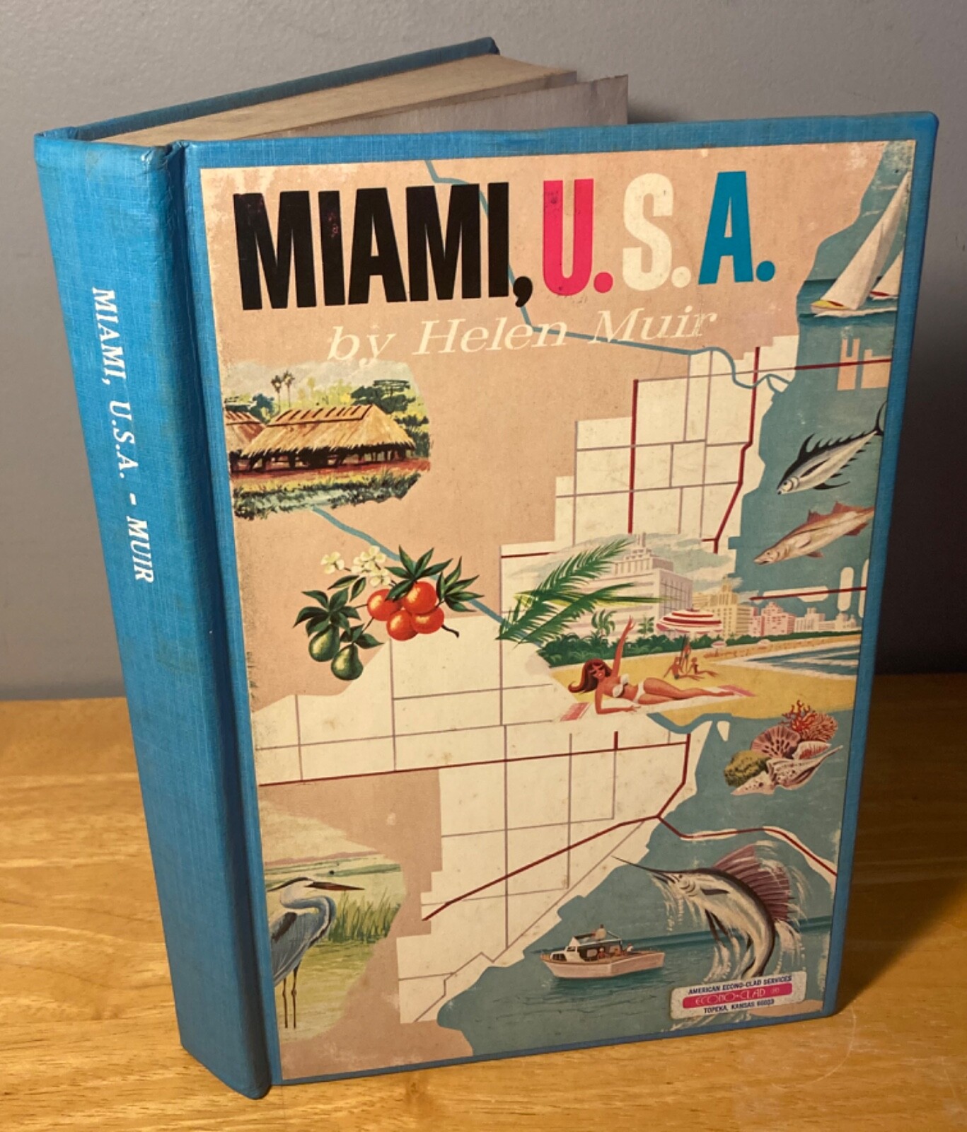 SIGNED Helen Muir – Miami, U.S.A Hardcover – Rare Florida History