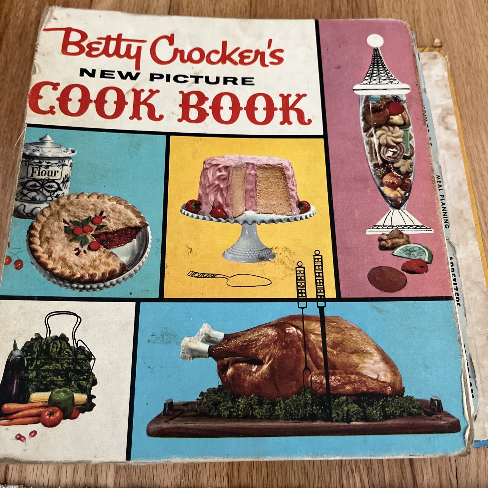 Betty Crocker’s New Picture Cook Book 1961 Replacement Pages