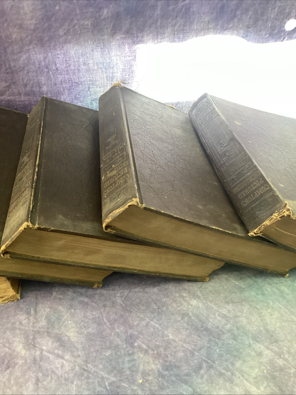 F E Compton’s 1924 Pictured Encyclopedia and Fact-Index – Set of 10 Books