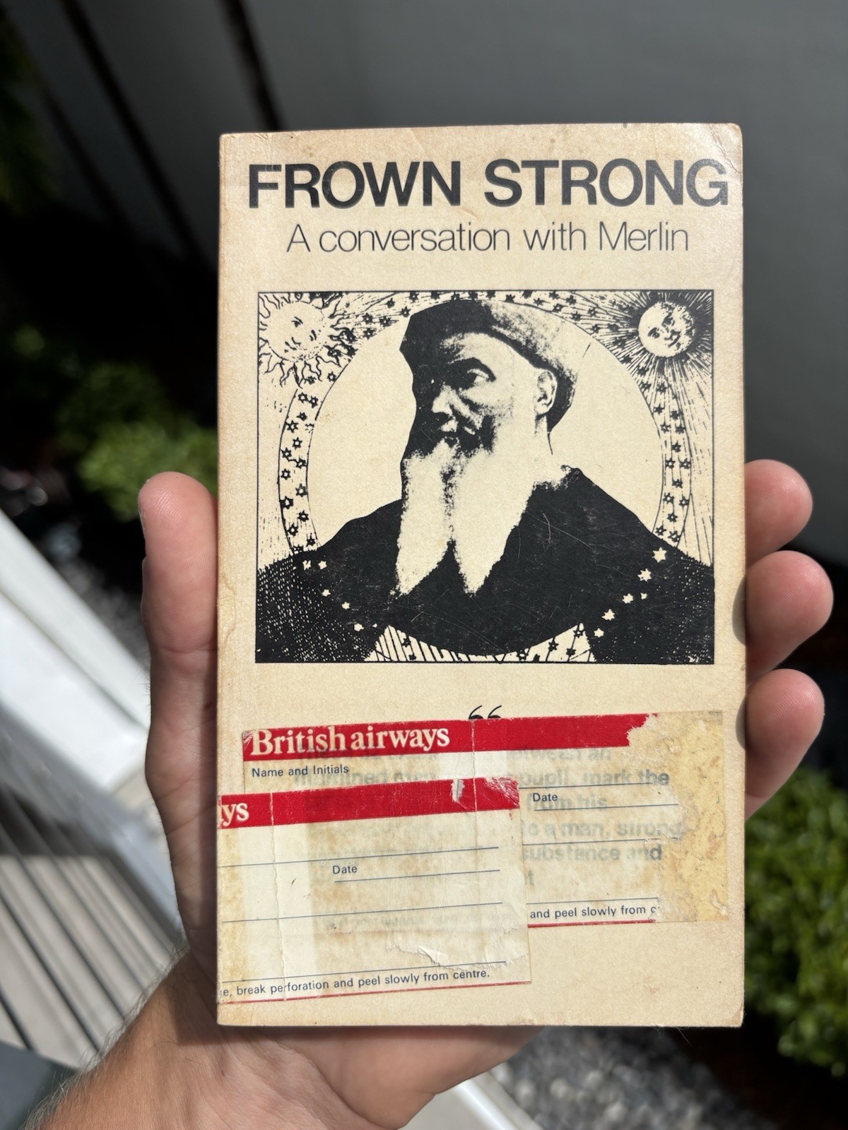 FIRST PRINT FROWN STRONG – A CONVERSATION WITH MERLIN 1975