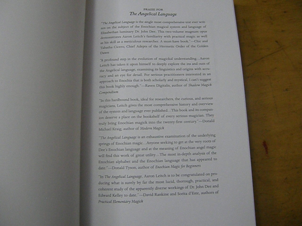 The Essential Enochian Grimoire – Aaron Leitch ANGEL MAGIC WITCHCRAFT JOHN DEE