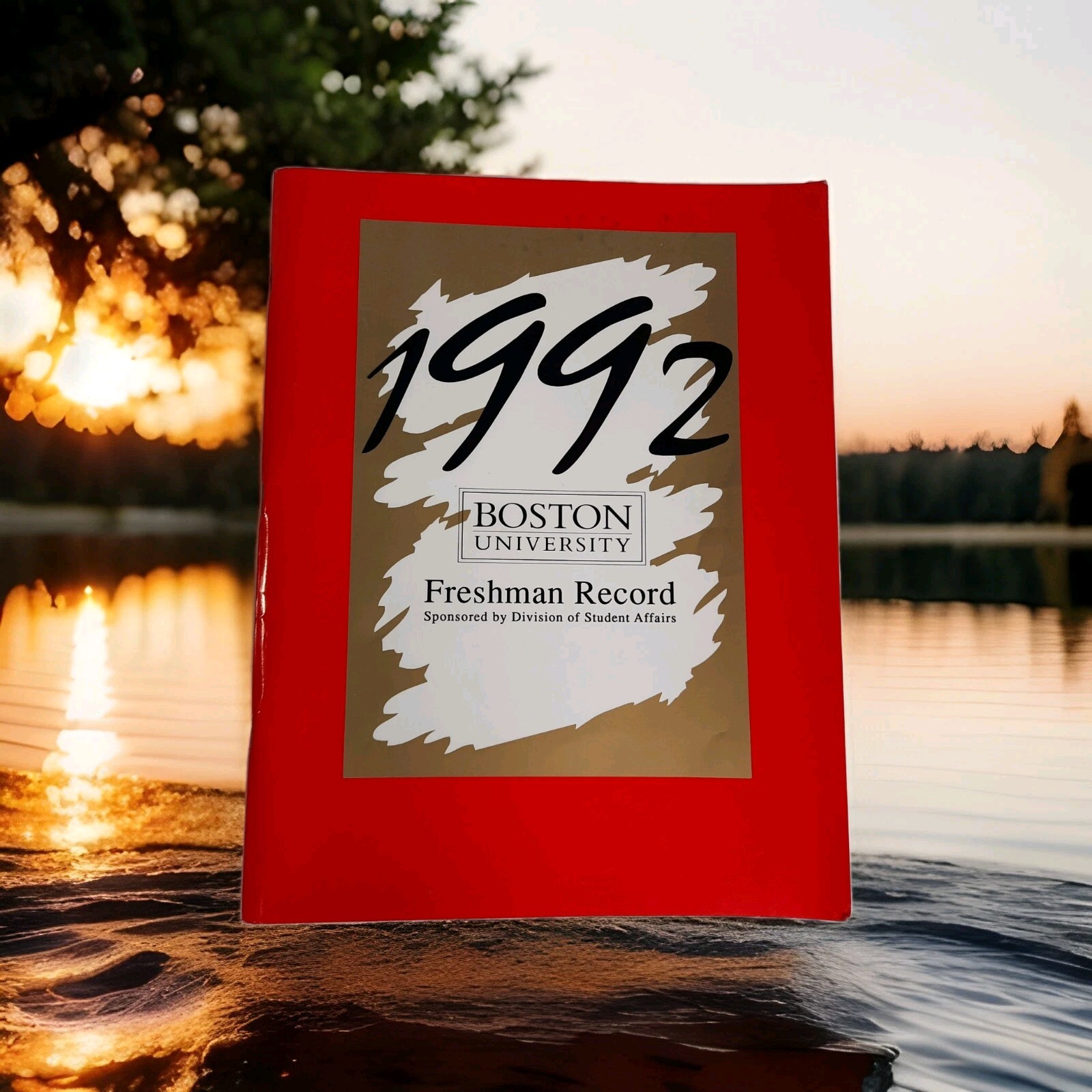 Boston University Massachusetts 1992 Freshman Record Softcover