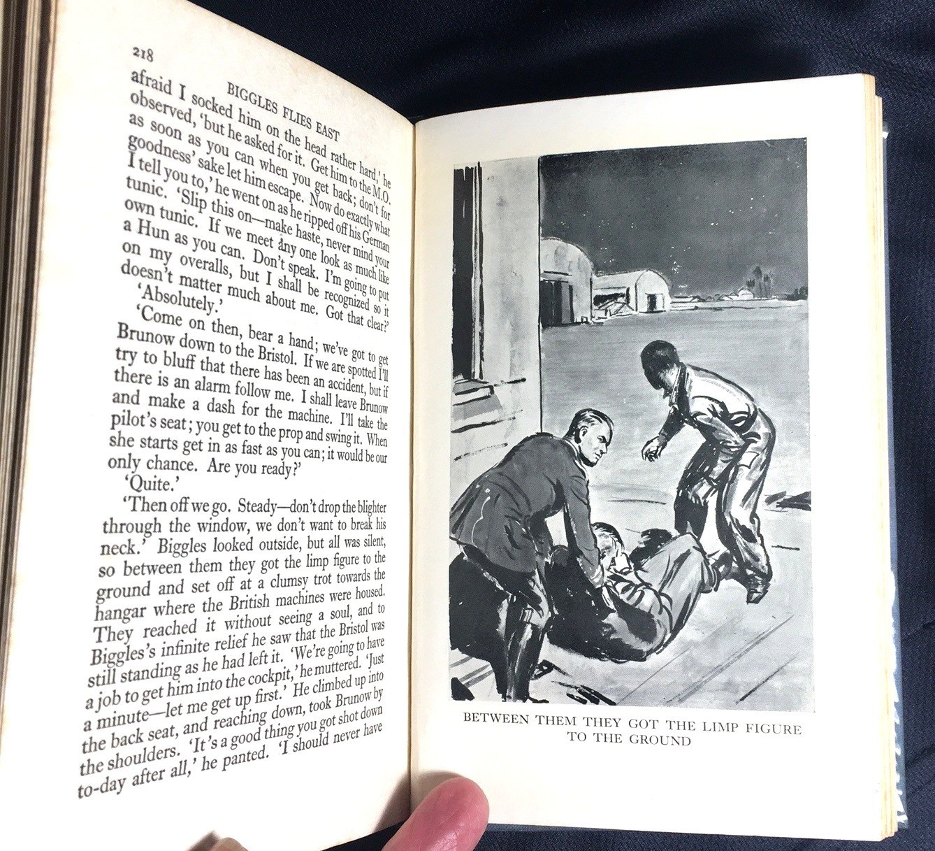 BIGGLES FLIES EAST – Captain W. E. Johns – 1935 – 1st EDITION
