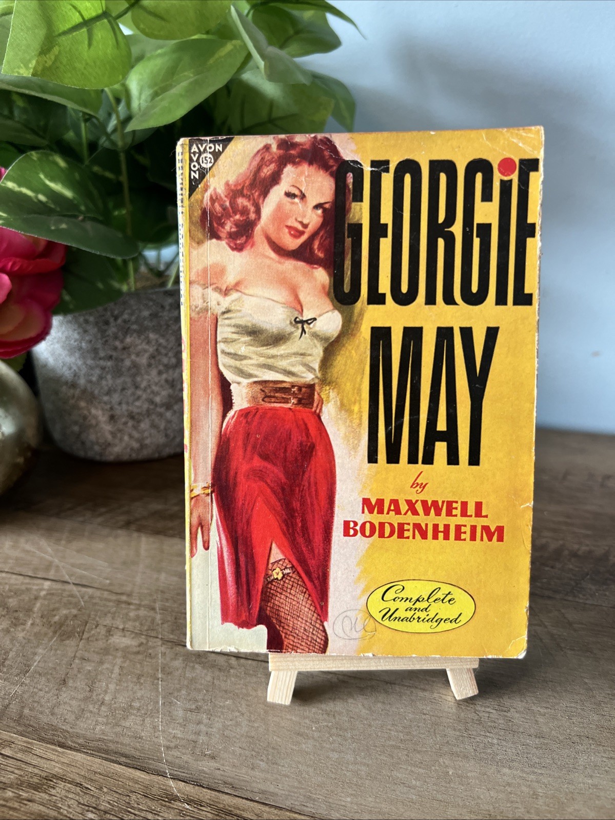 Georgie May by Maxwell Bodenheim – Paperback 1952 Avon Books #152 – Risqué Pulp