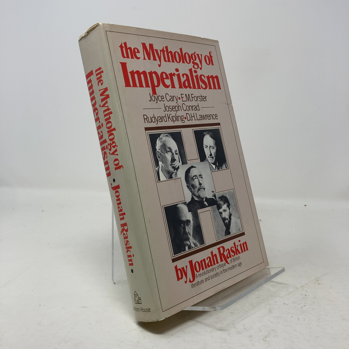 The Mythology of Imperialism by Jonah Raskin HC First Edition Very Good 1971