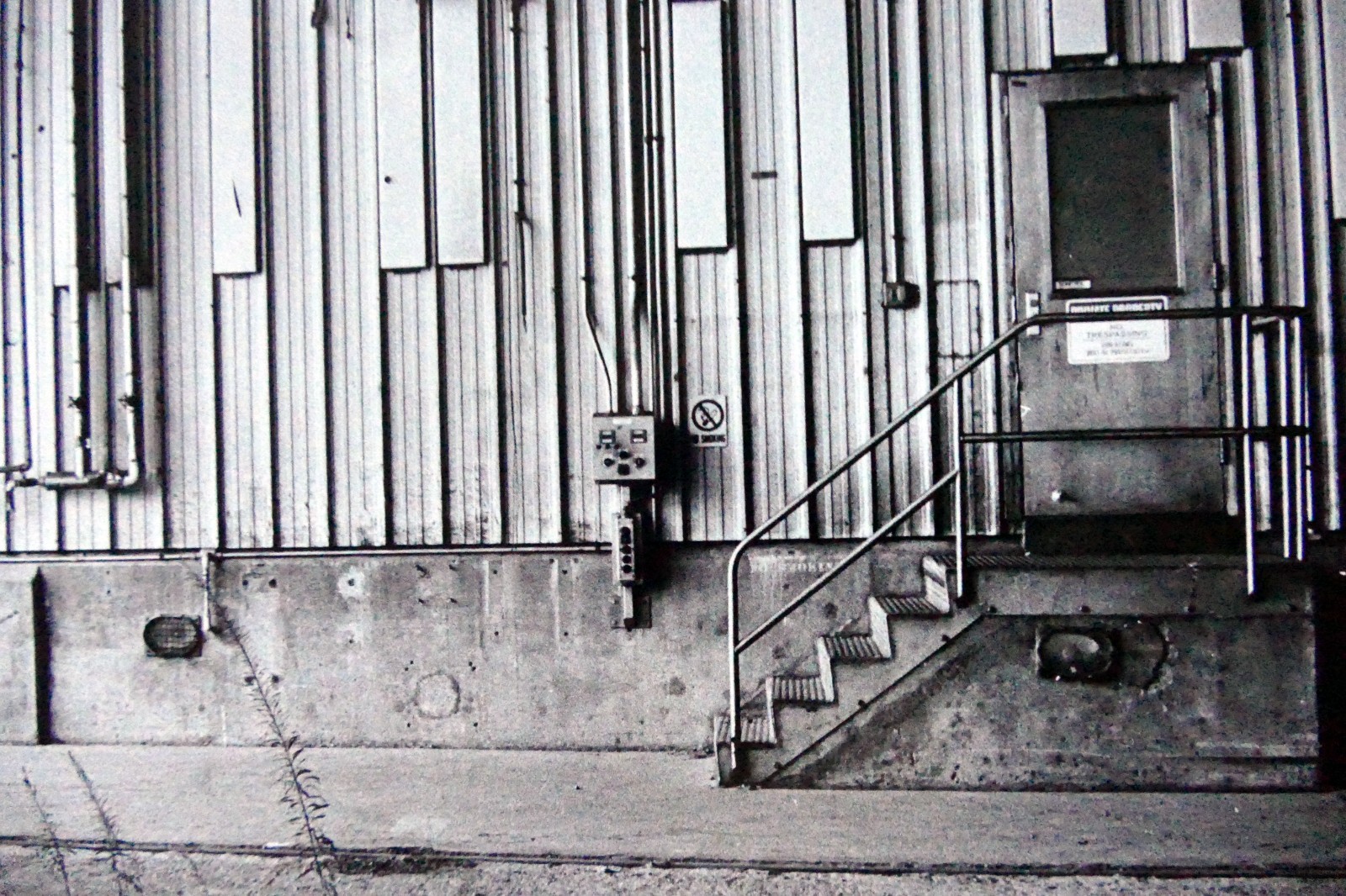 11X14″ Black & White Industrial Picture Photo Abstract Art (unknown artist)