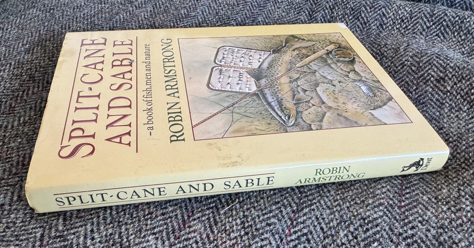 Split-Cane & Sable, Robin Armstrong, 1st 1988, Chalk stream salmon trout fishing