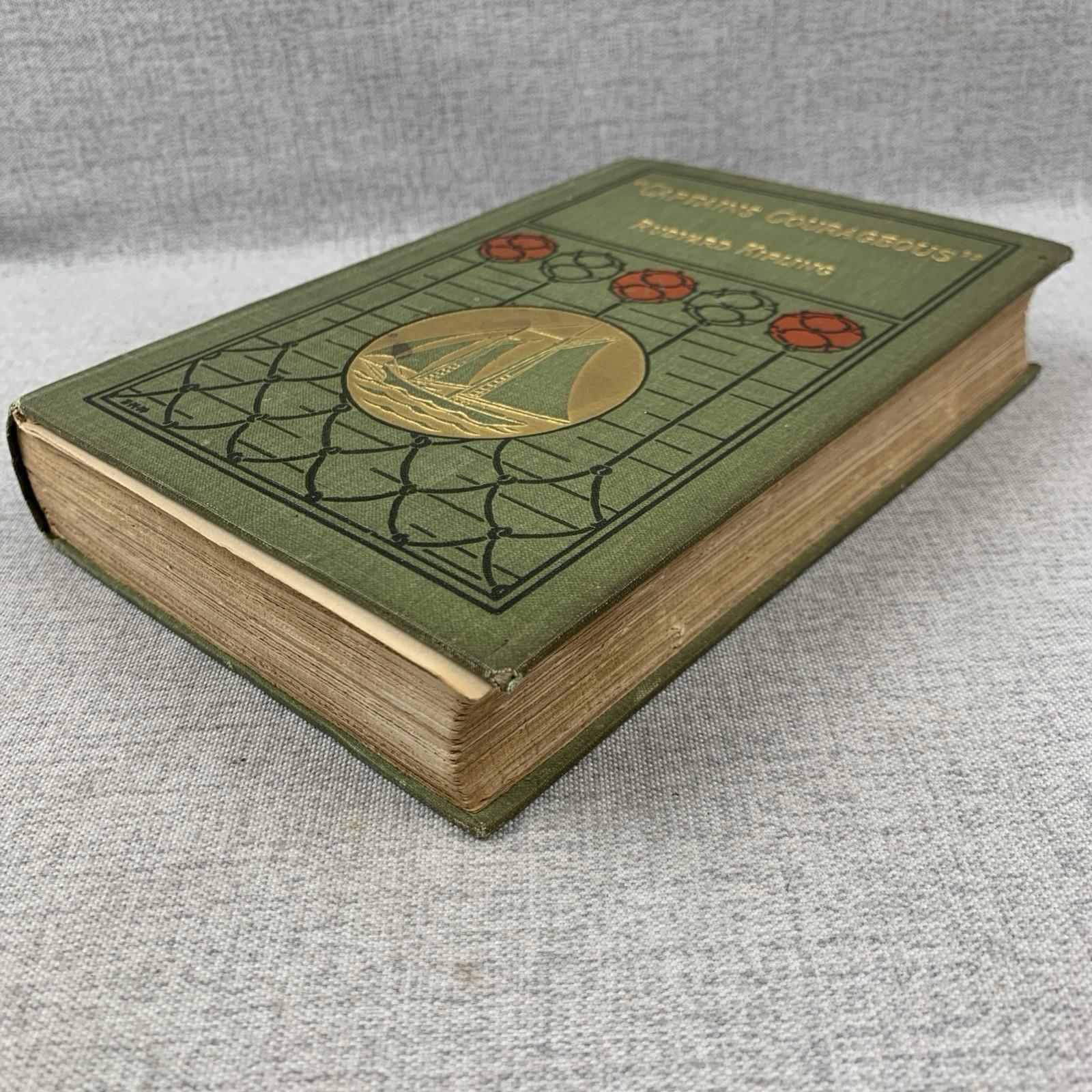 Captains Courageous by Rudyard Kipling 1897 First Edition Century Co