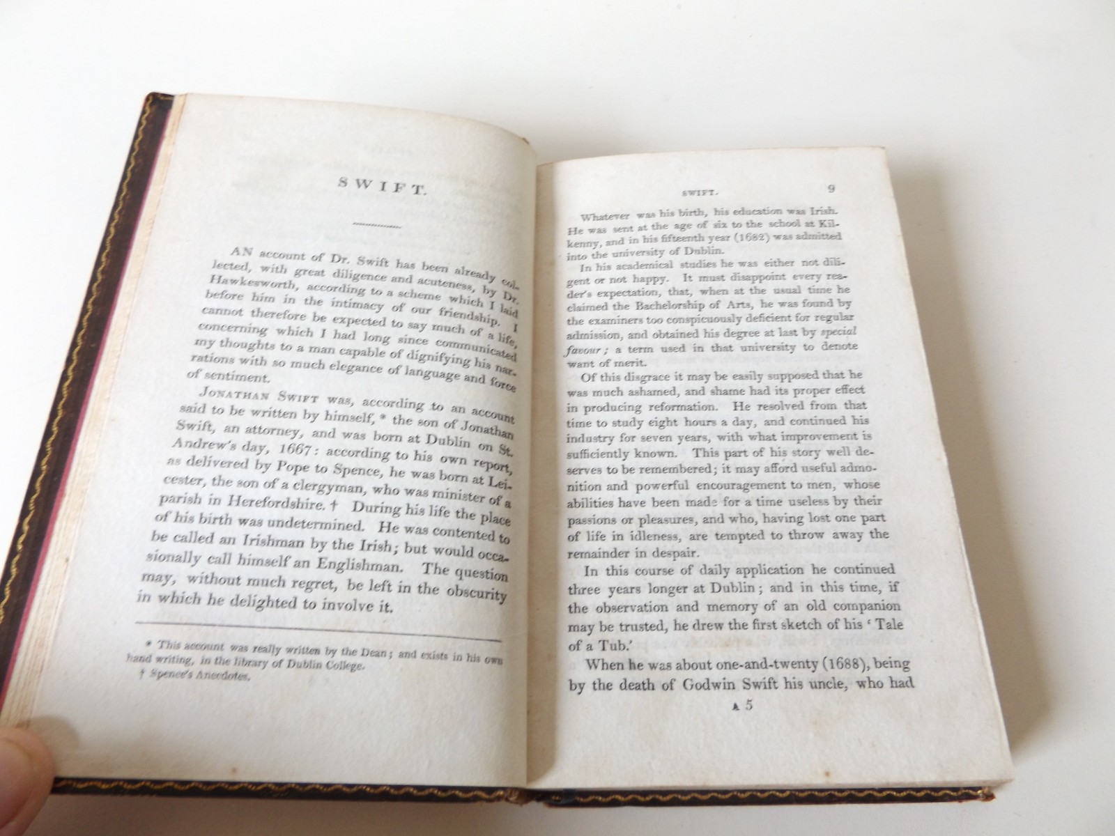 1818 JOHNSON’S LIVES of the ENGLISH POETS 4Vol. LEATHER BINDING Poetry