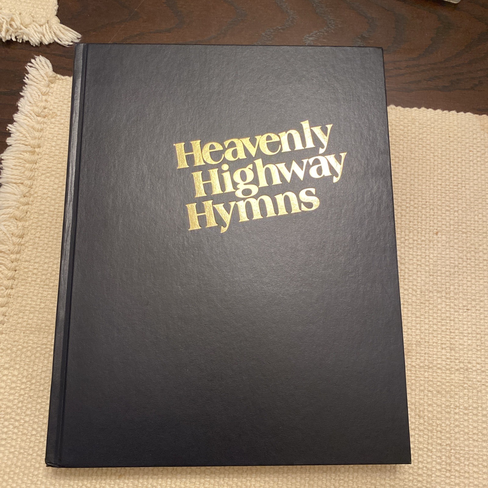 Heavenly Highway Hymns Large Print Shape Notes Hardback 1956