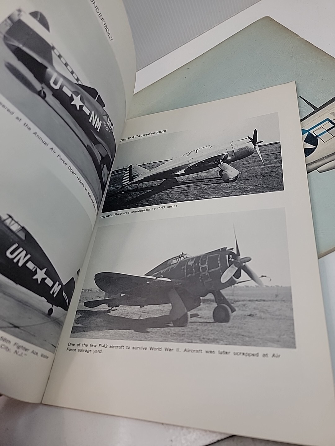 Vintage P-47 Thunderbolt Books
