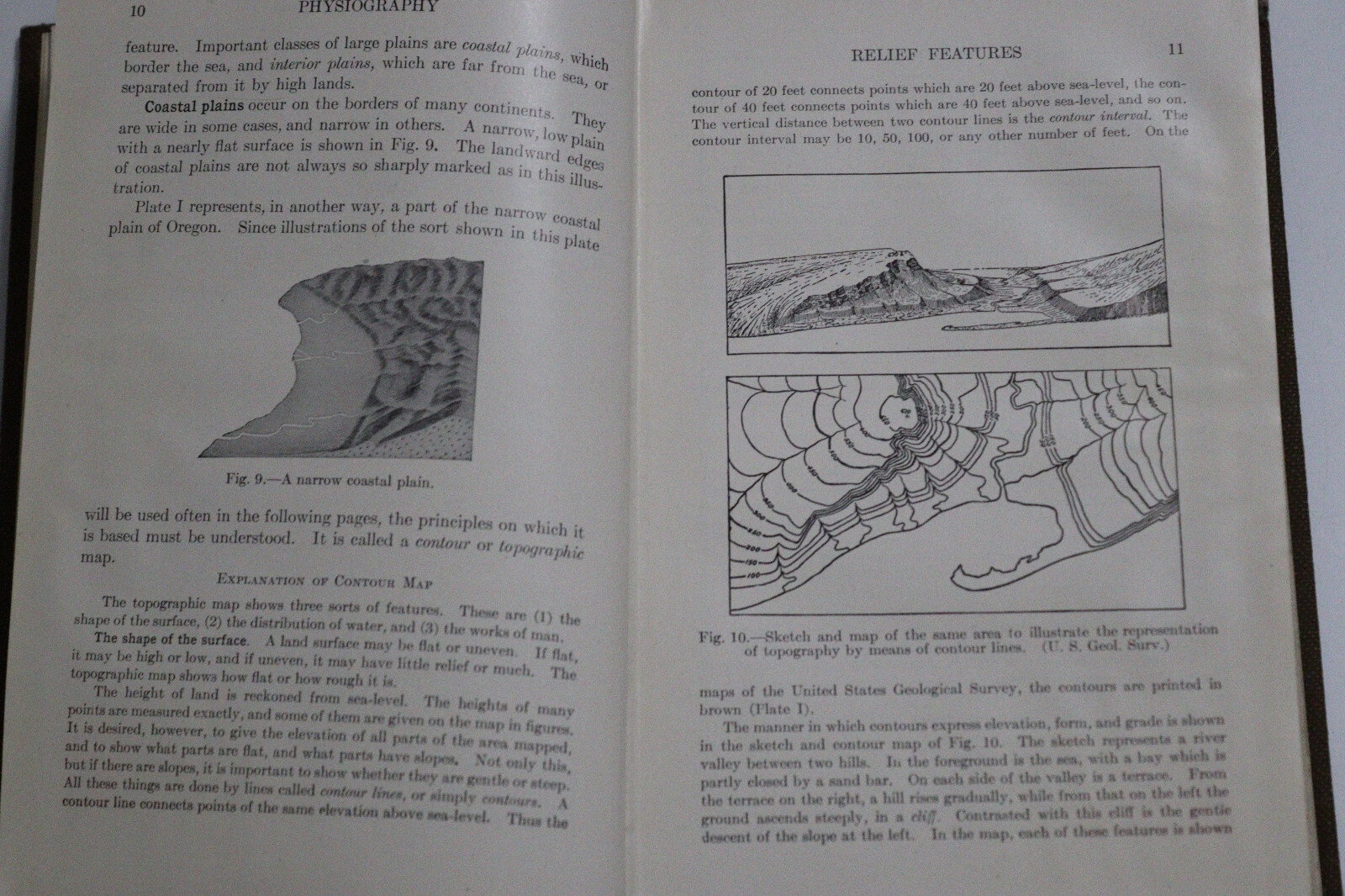 Physiography for High Schools 1909 Textbook Early Geology Physical Geography