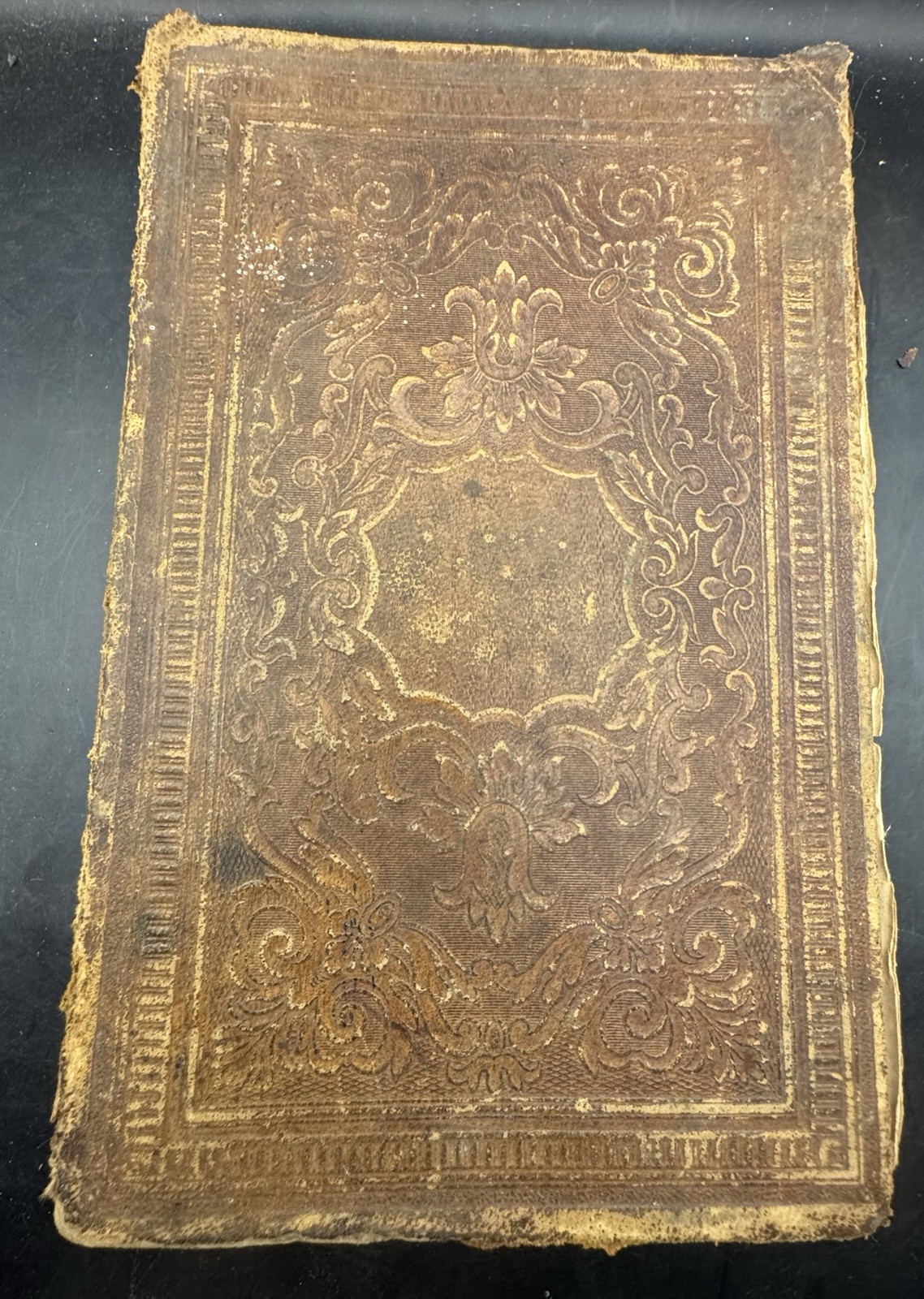 1853 Lorenzo Dow Cosmopolite Autobiography 720pp Leather Antique Book