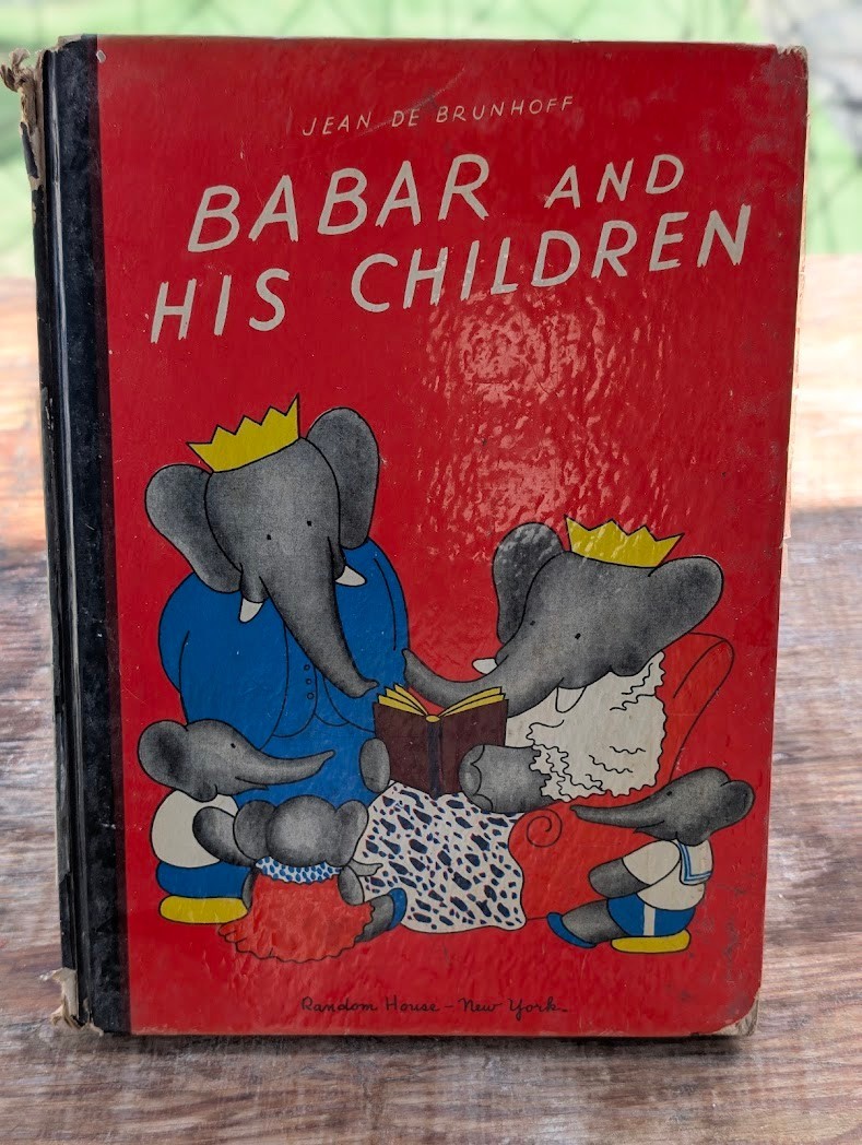 BABAR AND HIS CHILDREN – HC 1938 Jean de Brunhoff