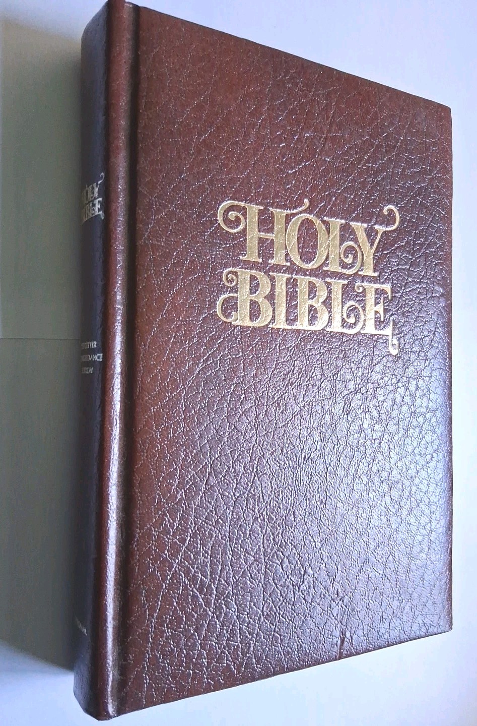 Holy Bible KJV – National Bible Press 1970 Near Mint Hardcover Red Letter Concor