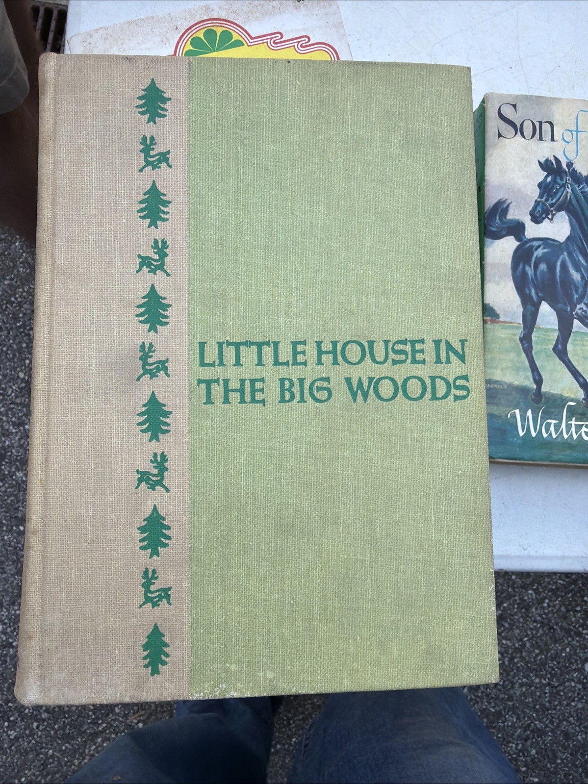 1953 Little House in the Big Woods Laura Ingalls Wilder Garth Williams Illus HB