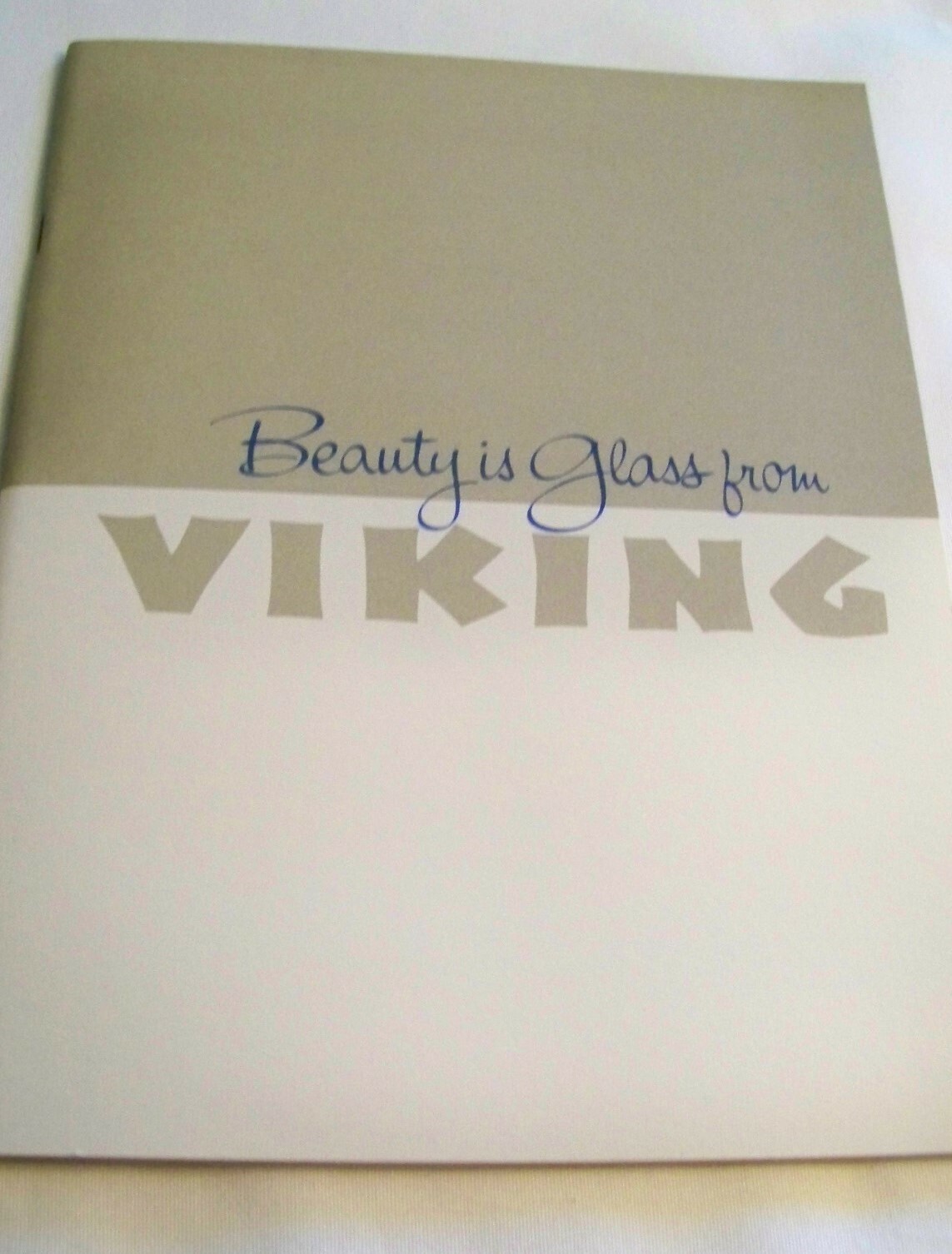 Vintage/Collectible Booklets from Viking Glass Co of New Martinsville WV