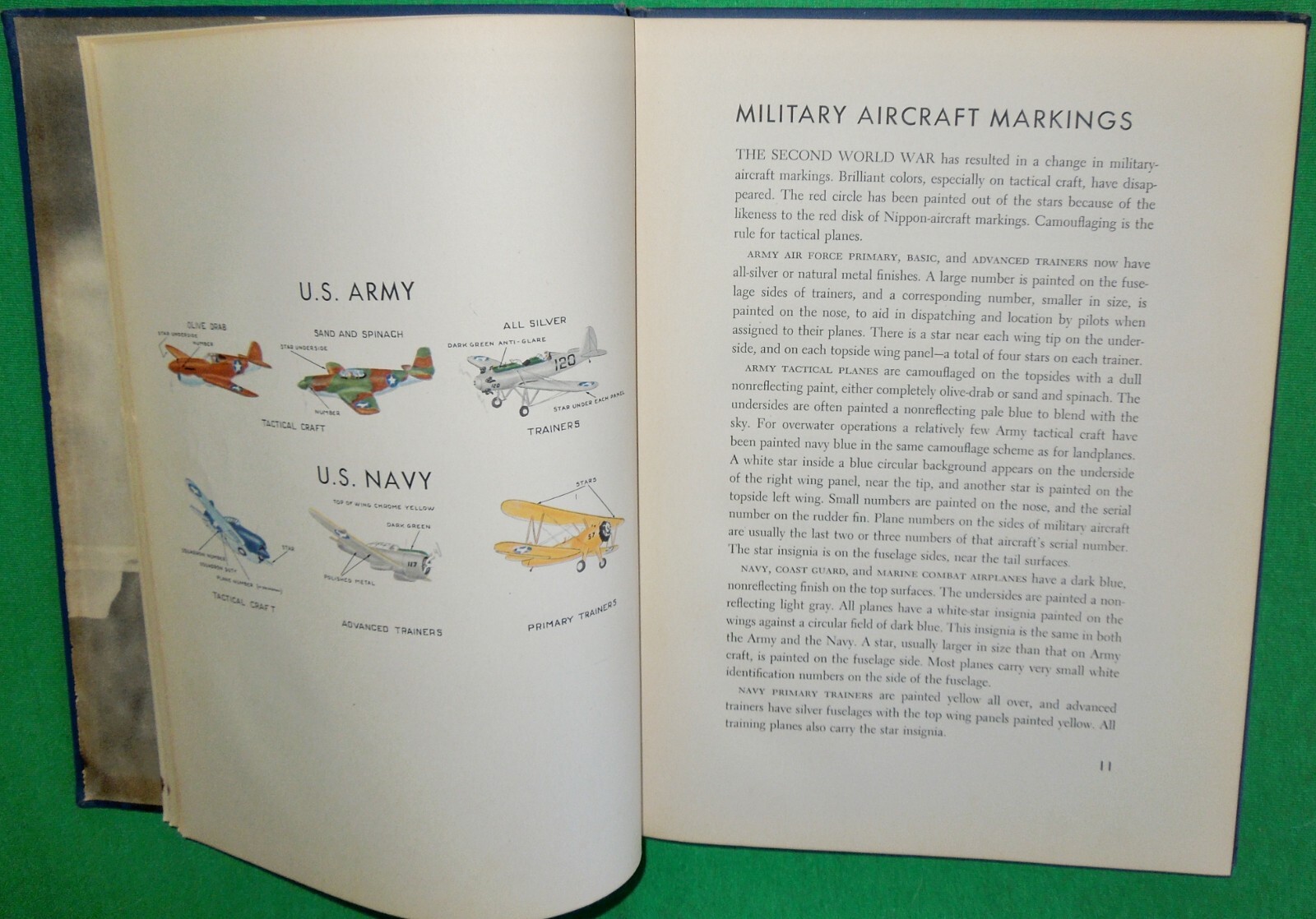 WW2 1943 Planes in Action by Reed Kinert & 1942 Wings for America by T. Penfield