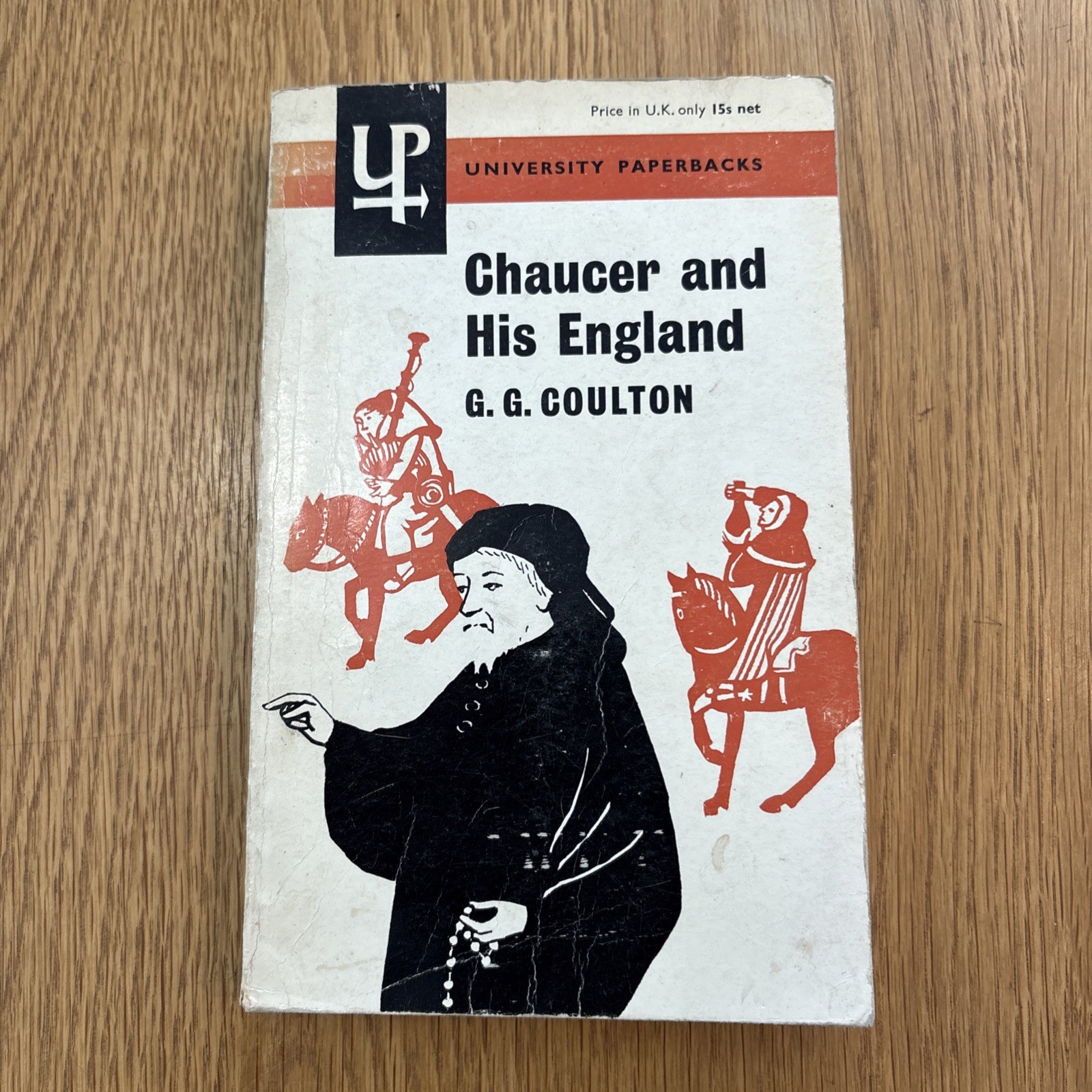 Chaucer And His England By G G Coulton 1963 Methuen University paperback