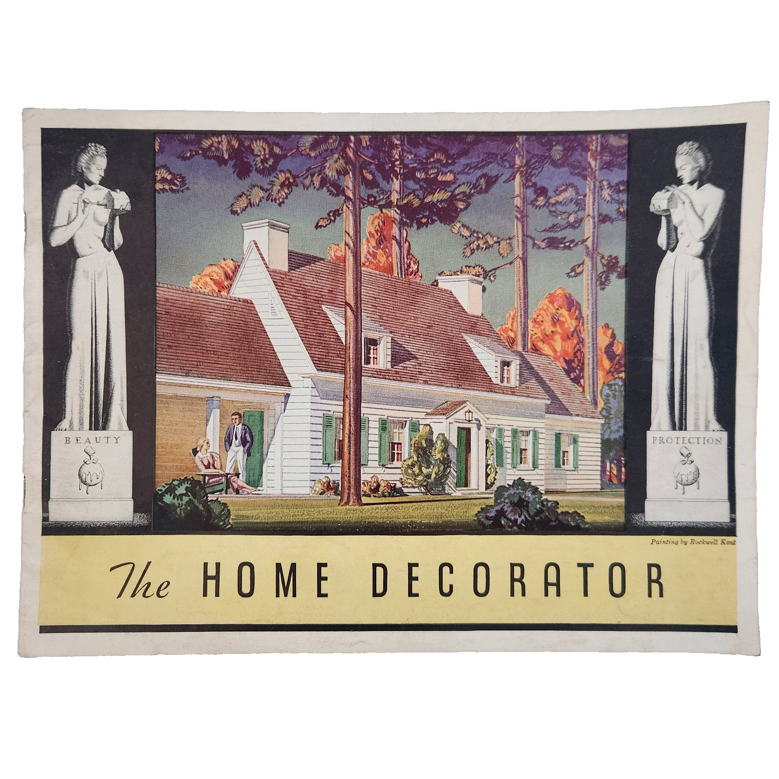 1930s Houses Decor Rockwell Kent Sherwin Williams Art Deco Colors Interiors