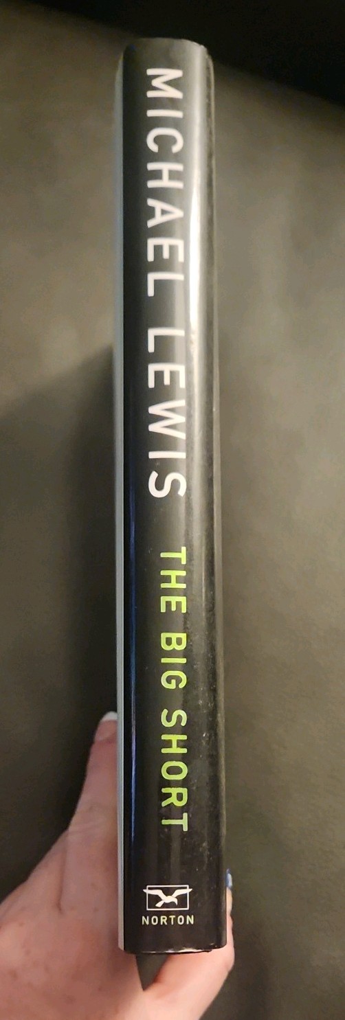 The Big Short by Michael Lewis, 1st Edition, 5th Printing