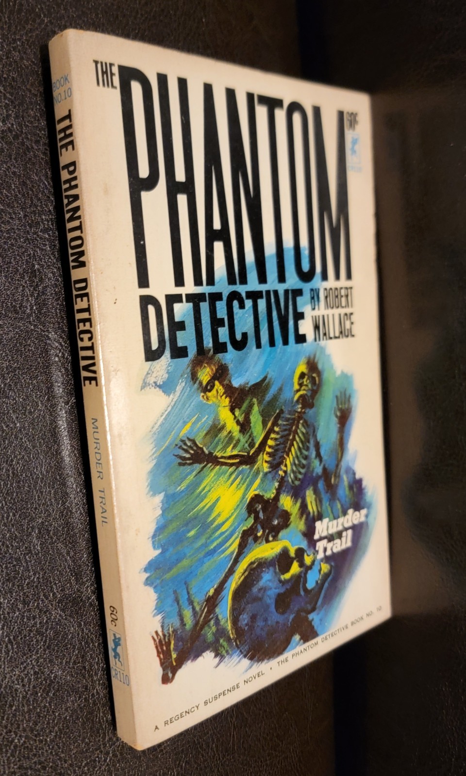 The Phantom Detective Murder Trail Corinth CR110 1965 Bonfils Cover