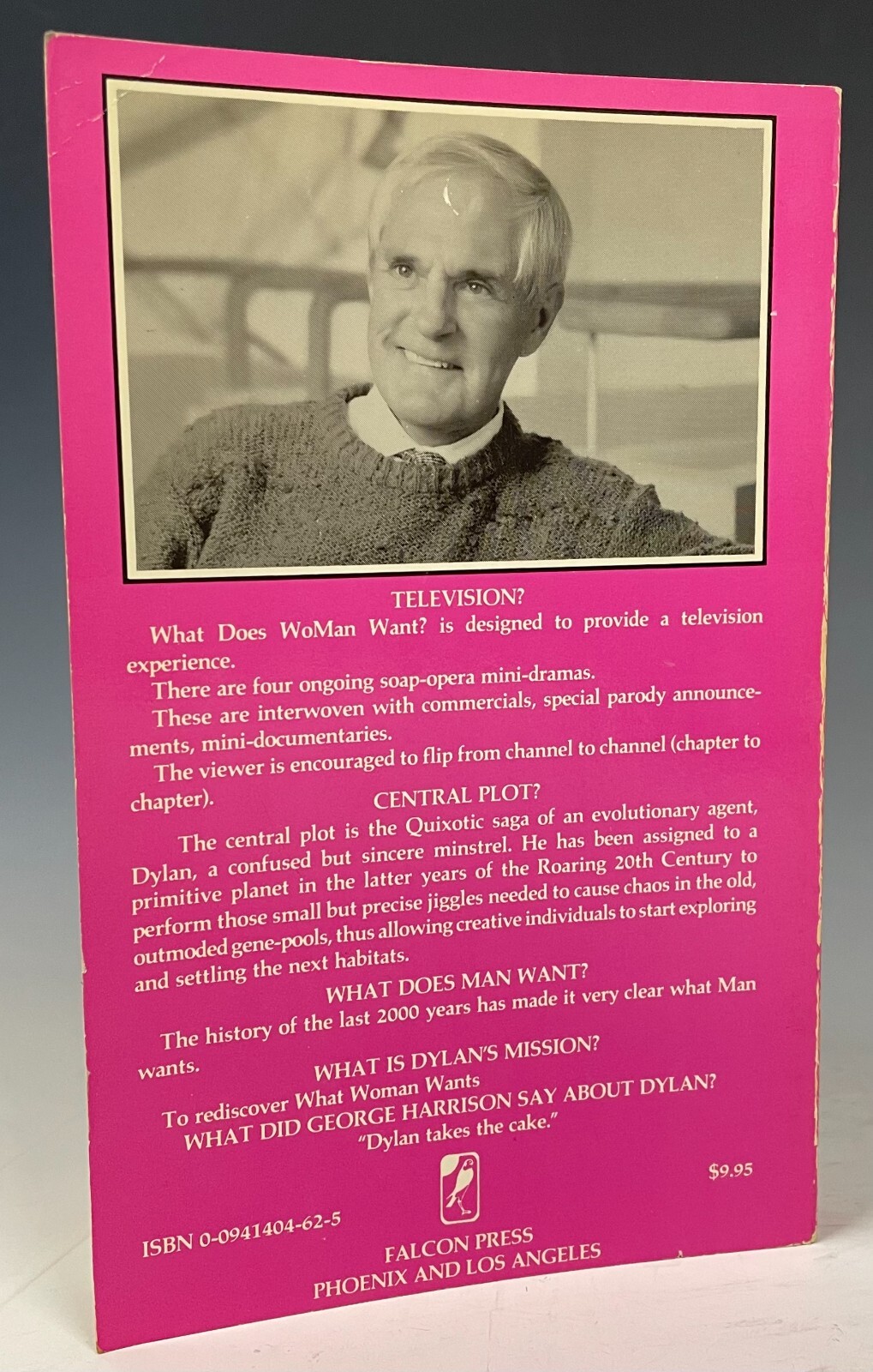 [Inscribed] Timothy Leary What Does WoMan Want? Falcon Press 1988