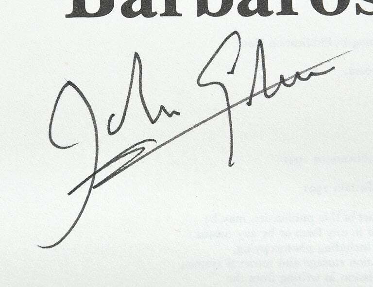 John GARDNER / The Man from Barbarossa James Bond series Signed 1st Edition