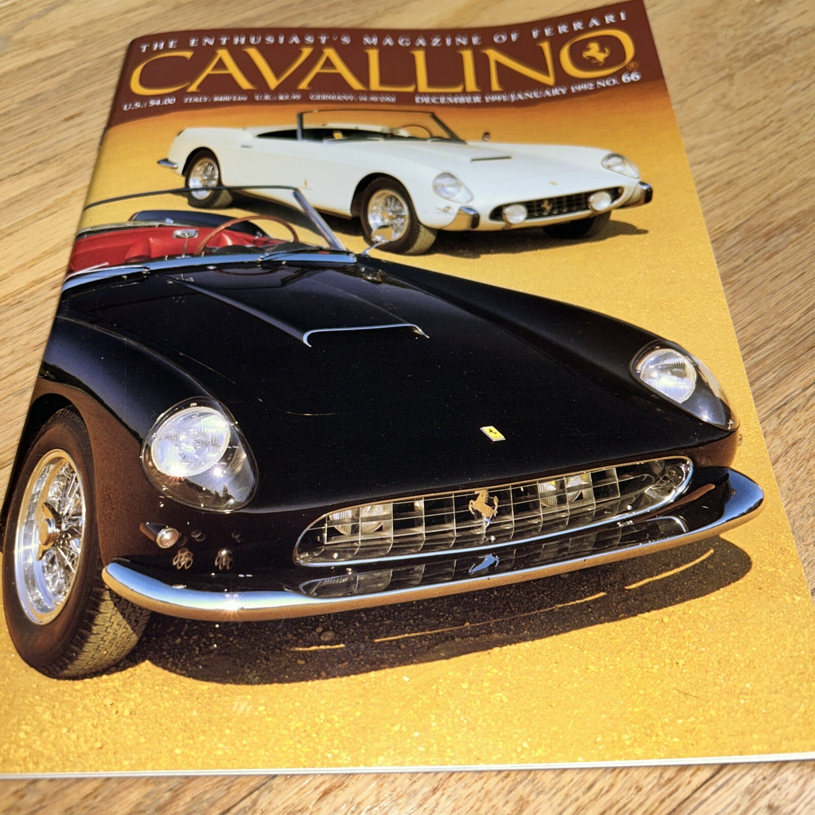 CAVALLINO FERRARI Mag December 1991 / Jan 1992 250 GT Pinin Farina / 250 MM