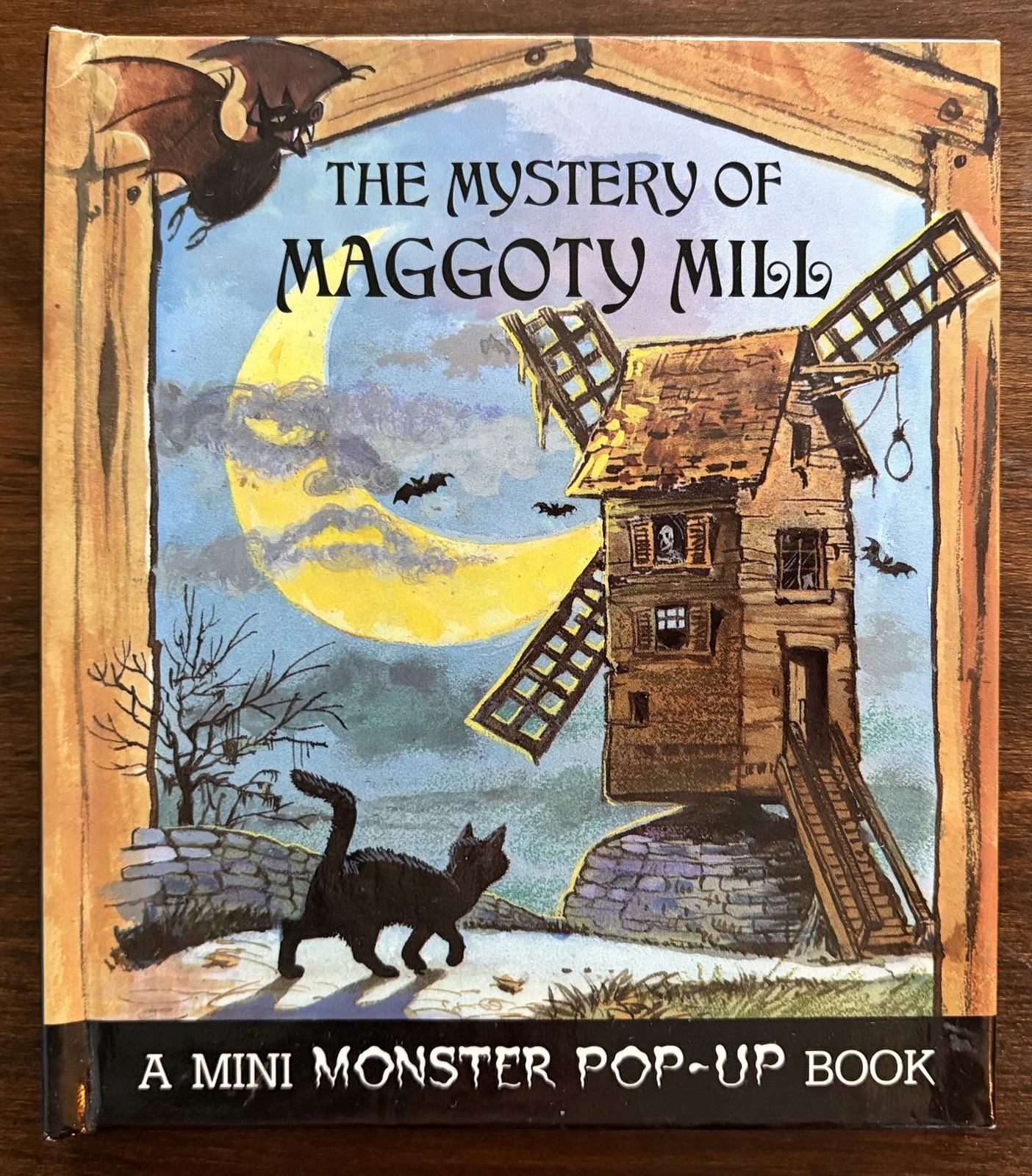 The Mystery Of Maggoty Mill By Skip Skwarek, Vintage 1992 Halloween Pop-Up