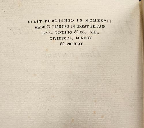 The Demon Lover by Dion Fortune (First Edition) Rare