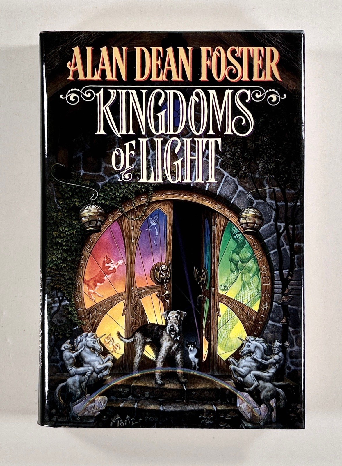 2001 Alan Dean Foster KINGDOMS OF LIGHT fantasy novel FIRST PRINTING Warner book
