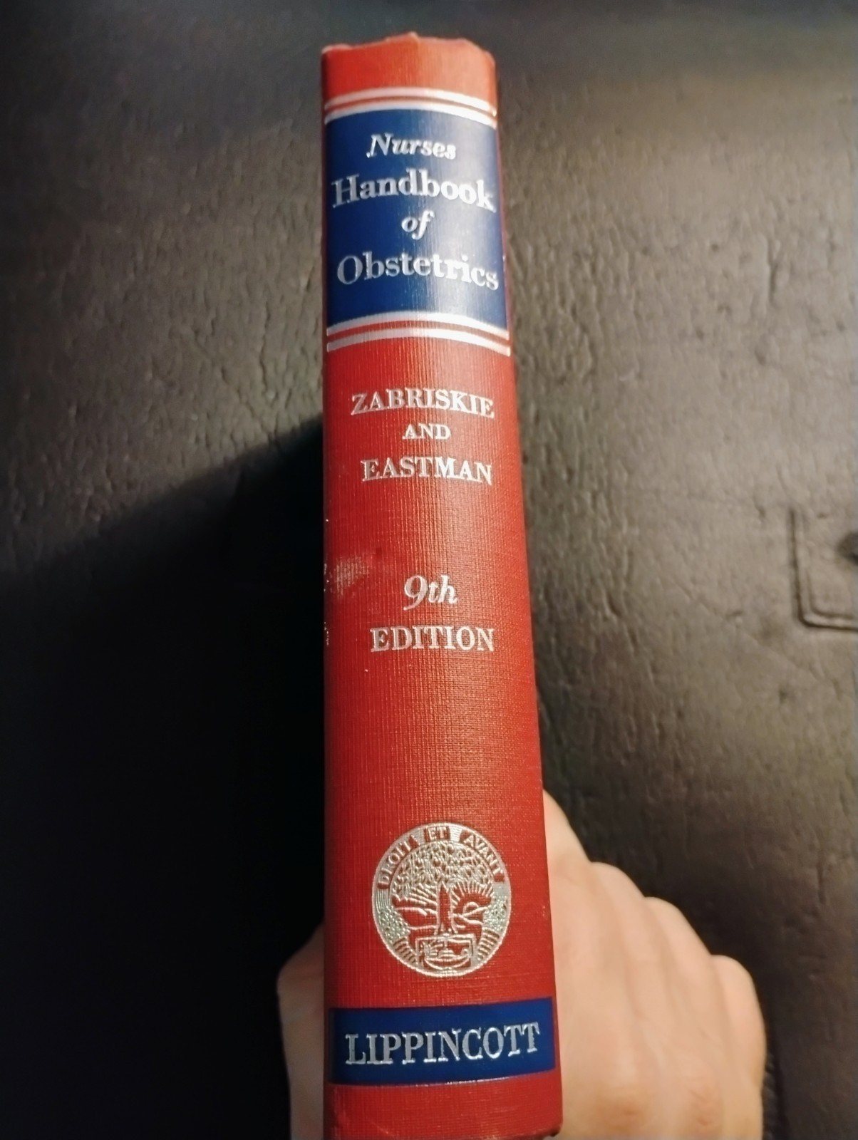 Vtg Nurses Handbook of Obstetrics 9th Edition by Zabriskie and Eastman 1952 ?