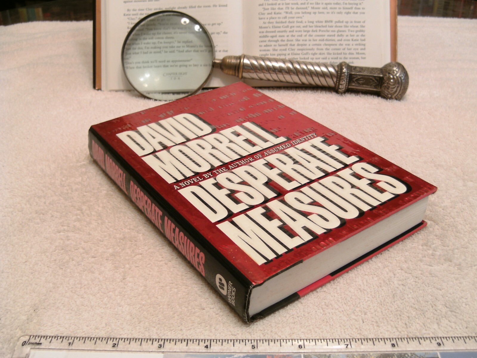 David Morrell *DESPERATE MEASURES* HC/DJ 1st Edition – 1st Printing