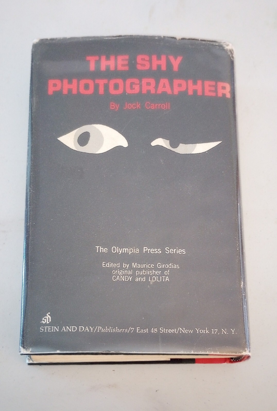 The Shy Photographer Jock Carroll HC – Olympia Press Series, Stein And Day 1964