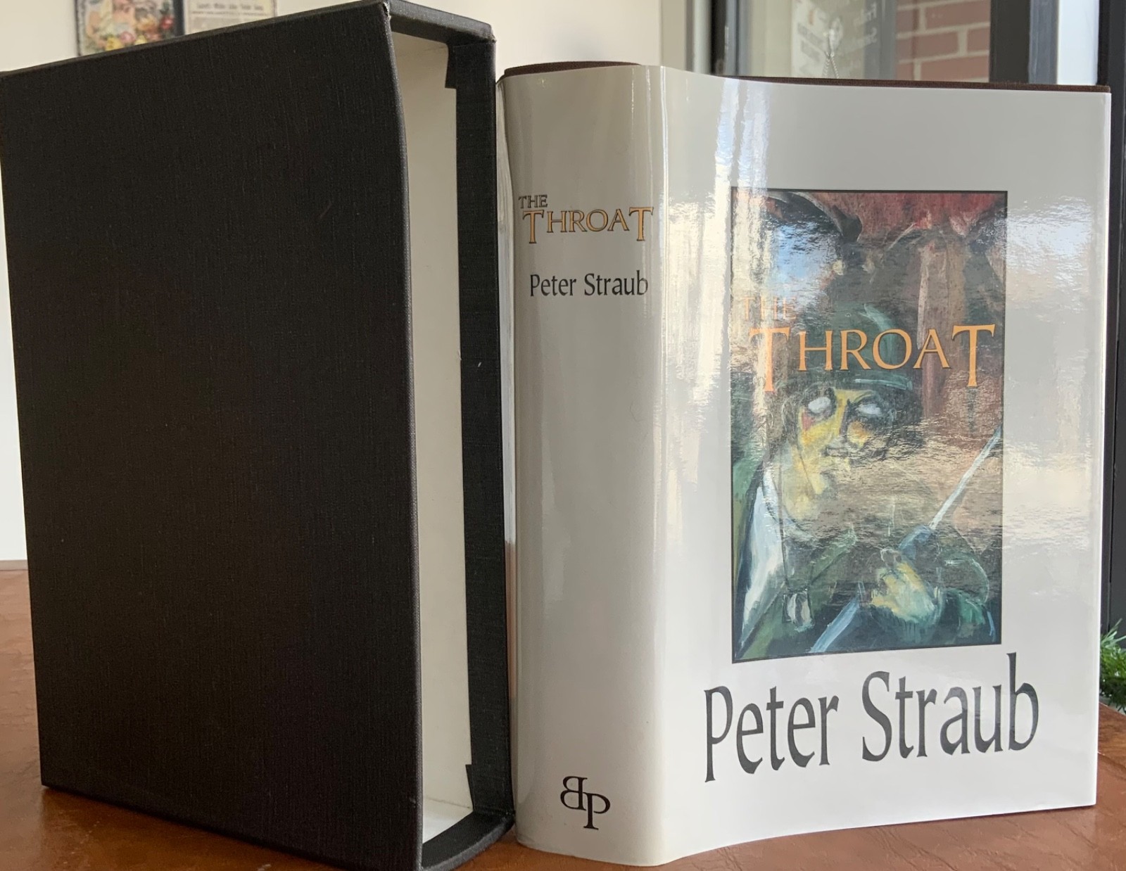 1993 SIGNED & Limited The Throat by Peter Straub in Slipcase Borderlands Press