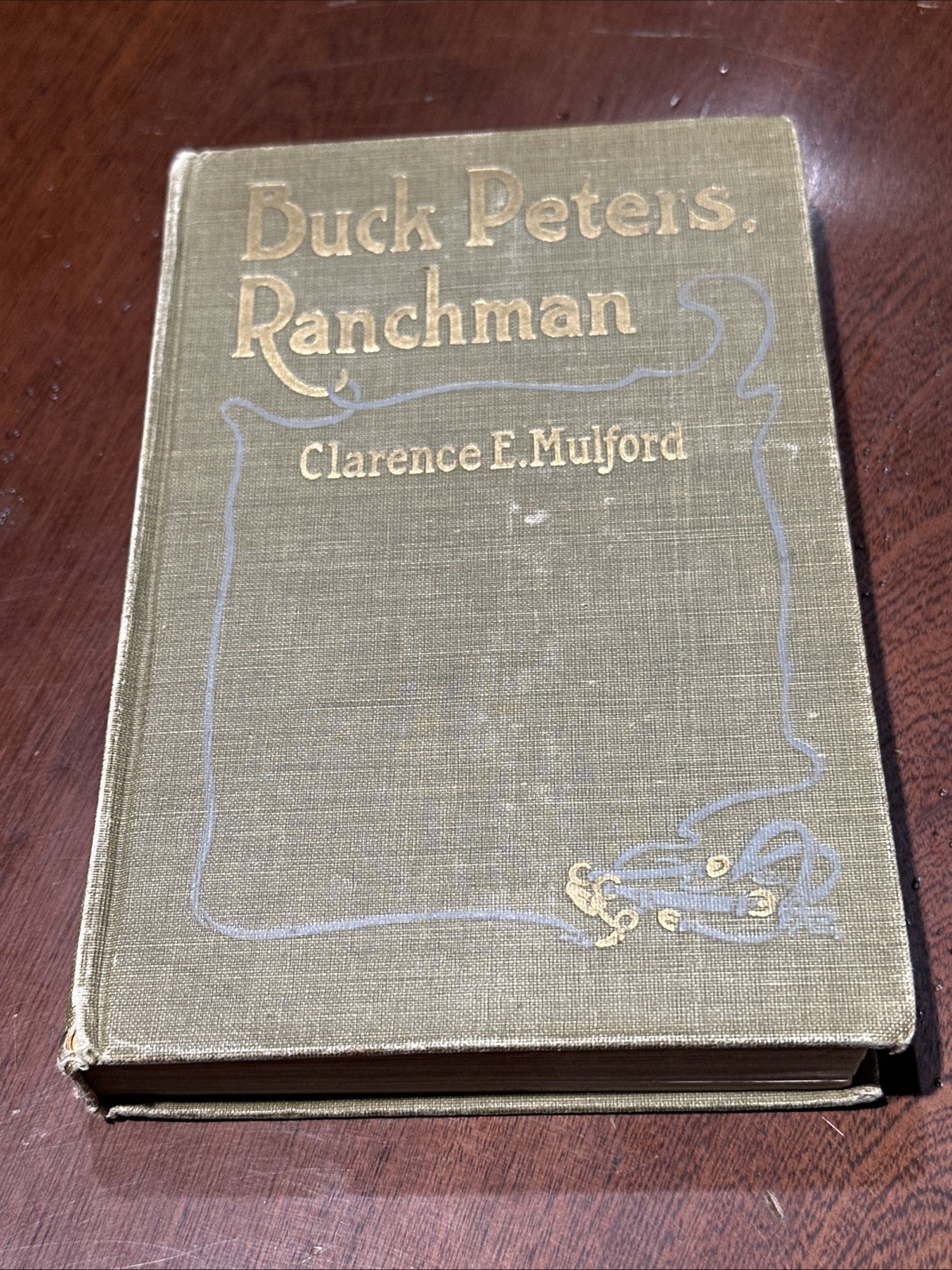 1912 HC Book Buck Peters, Ranchman – Clarence E. Mulford Maynard Dixon B-121325