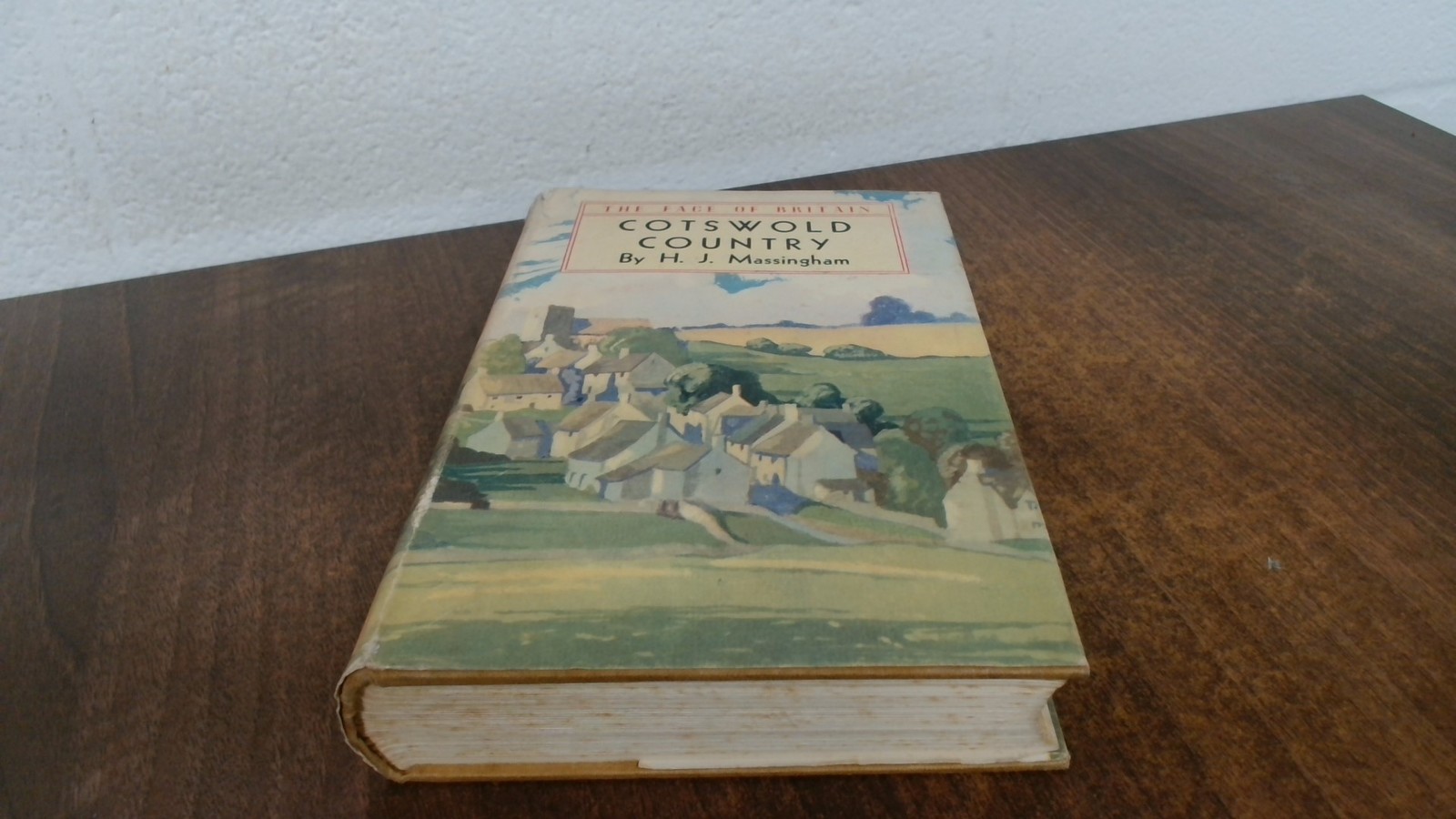 Cotswold Country, H J Massingham, B T Batsford Ltd, 1937, Hardcov