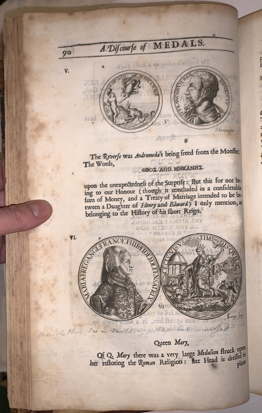1697, ROBERT MORRIS COPY, ORDER OF THE EASTERN STAR, COINS, JOHN EVELYN, FOLIO