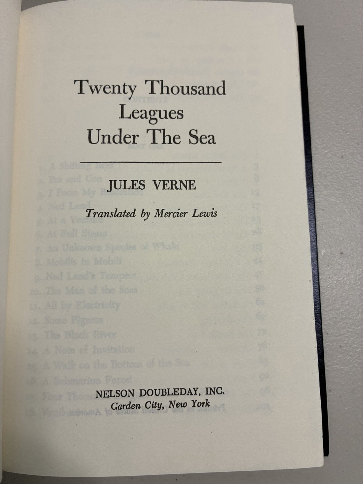 Set of 3 Jules Verne HC Books Twenty Thousand Leagues, Journey To, Earth To Moon