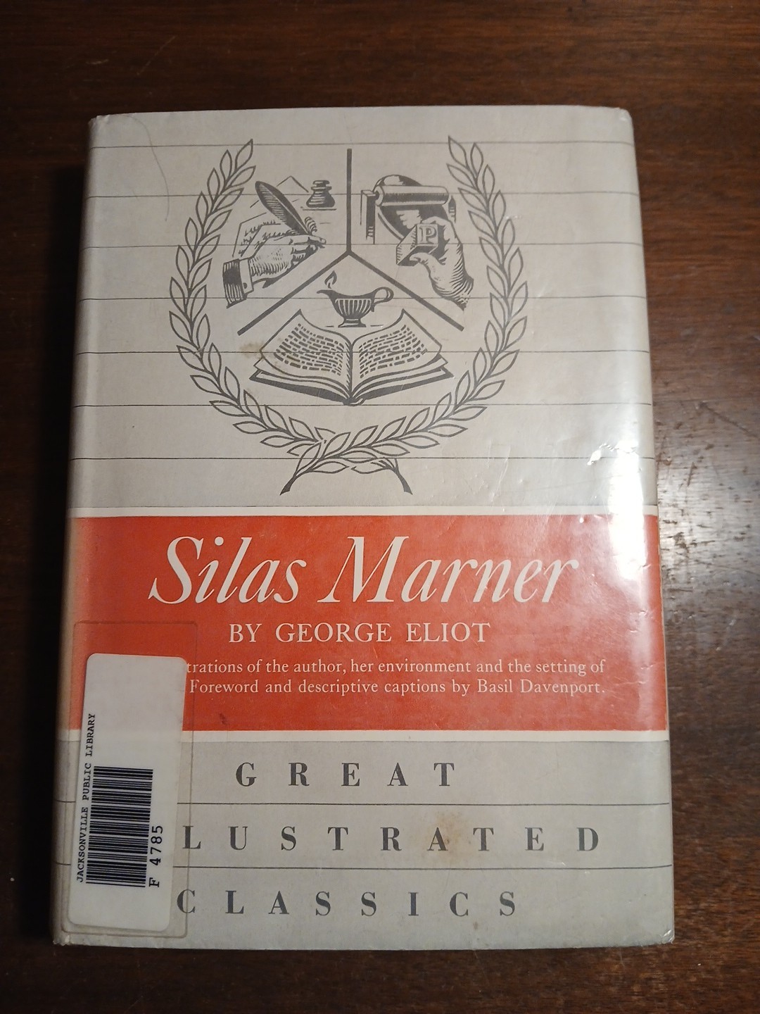 Silas Marner 1948 HCDJ by George Eliot Ex-library Great Illustrated Classics