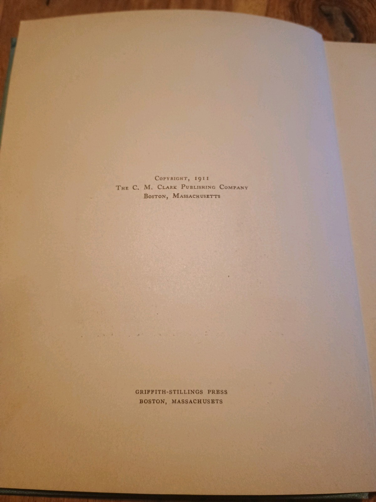 Antique Hardback Novel From 1911: Captain Ginger’s Eater of Dreams