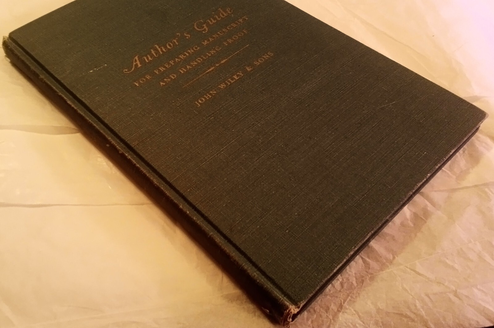 Author’s Guide By John Wiley & Sons For Preparing Manuscript And Handling Proof
