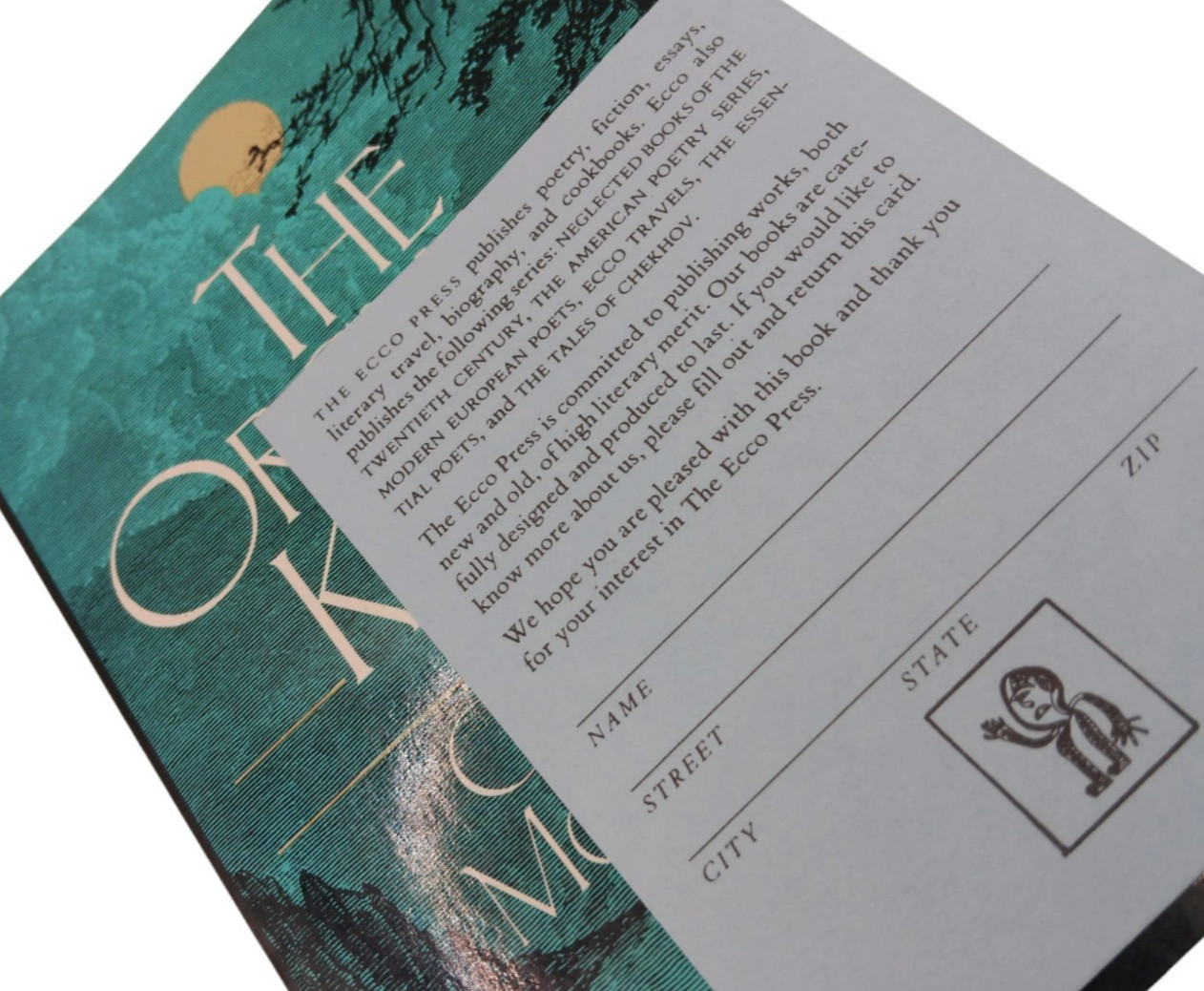 The Orchard Keeper Cormac McCarthy – Review Copy + Card – Ecco Press 1982 RARE