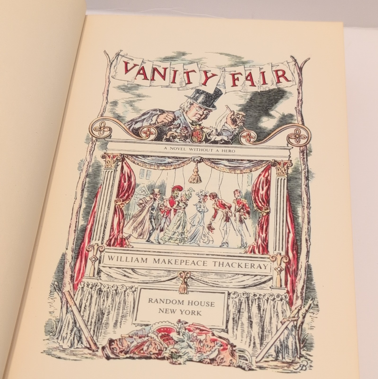 William Makepeace Thackeray Random House Vanity Fair Hardcover Illustrated