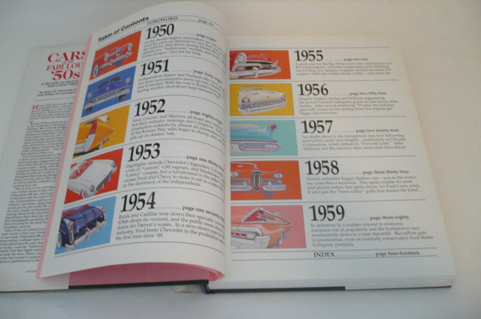 1995 Cars of the Fabulous ’50s Beautiful Book!