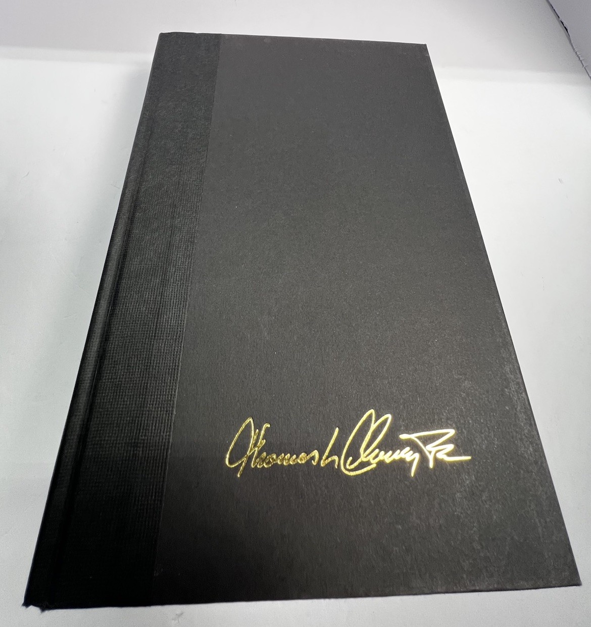 SIGNED Tom Clancy Red Storm Rising 16th Printing First Edition 1986 HCDJ Mylar