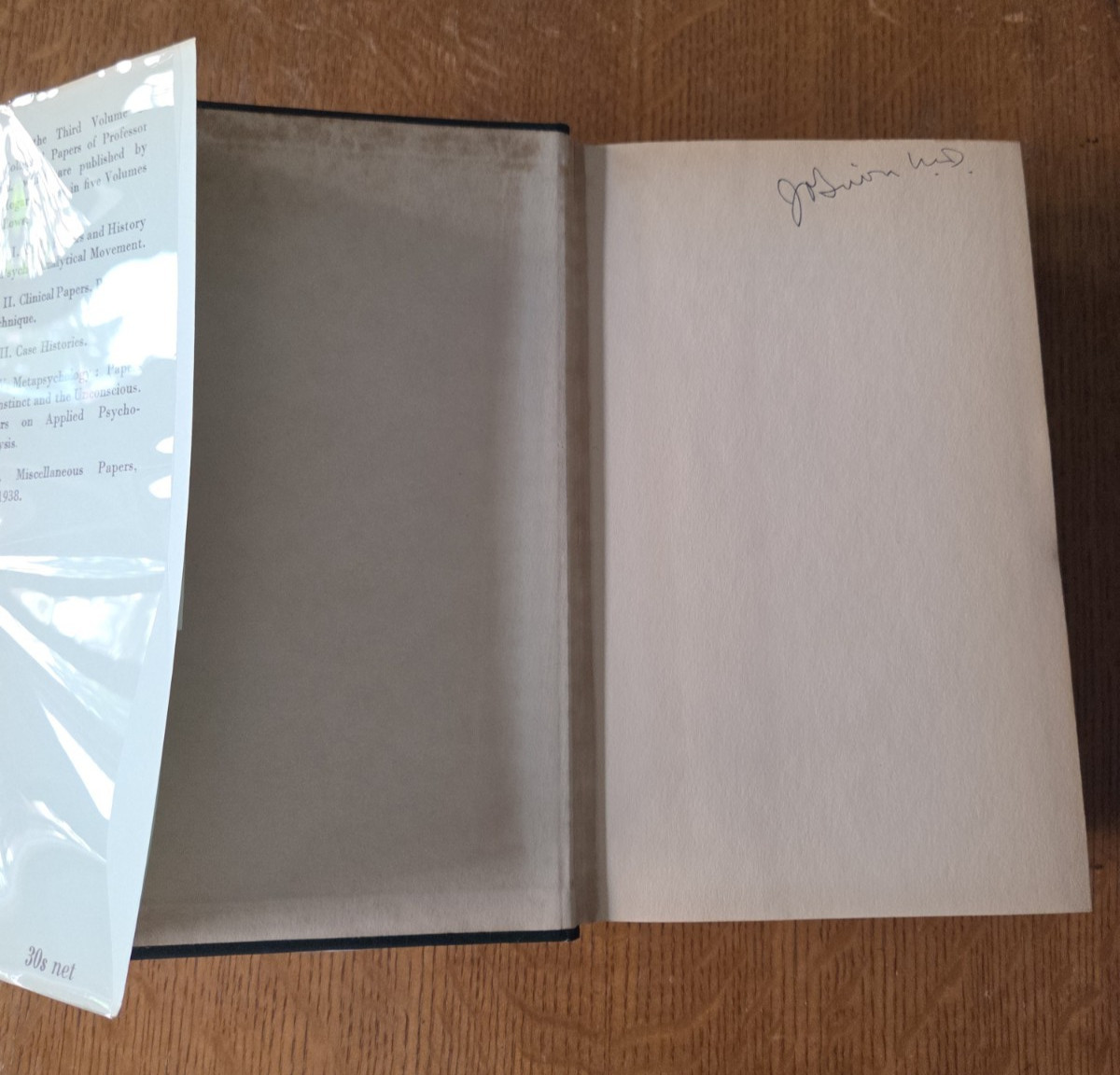 Sigmund Freud / Collected Papers, Volumes 2, 3, 4, 5 1953 Hogarth Press