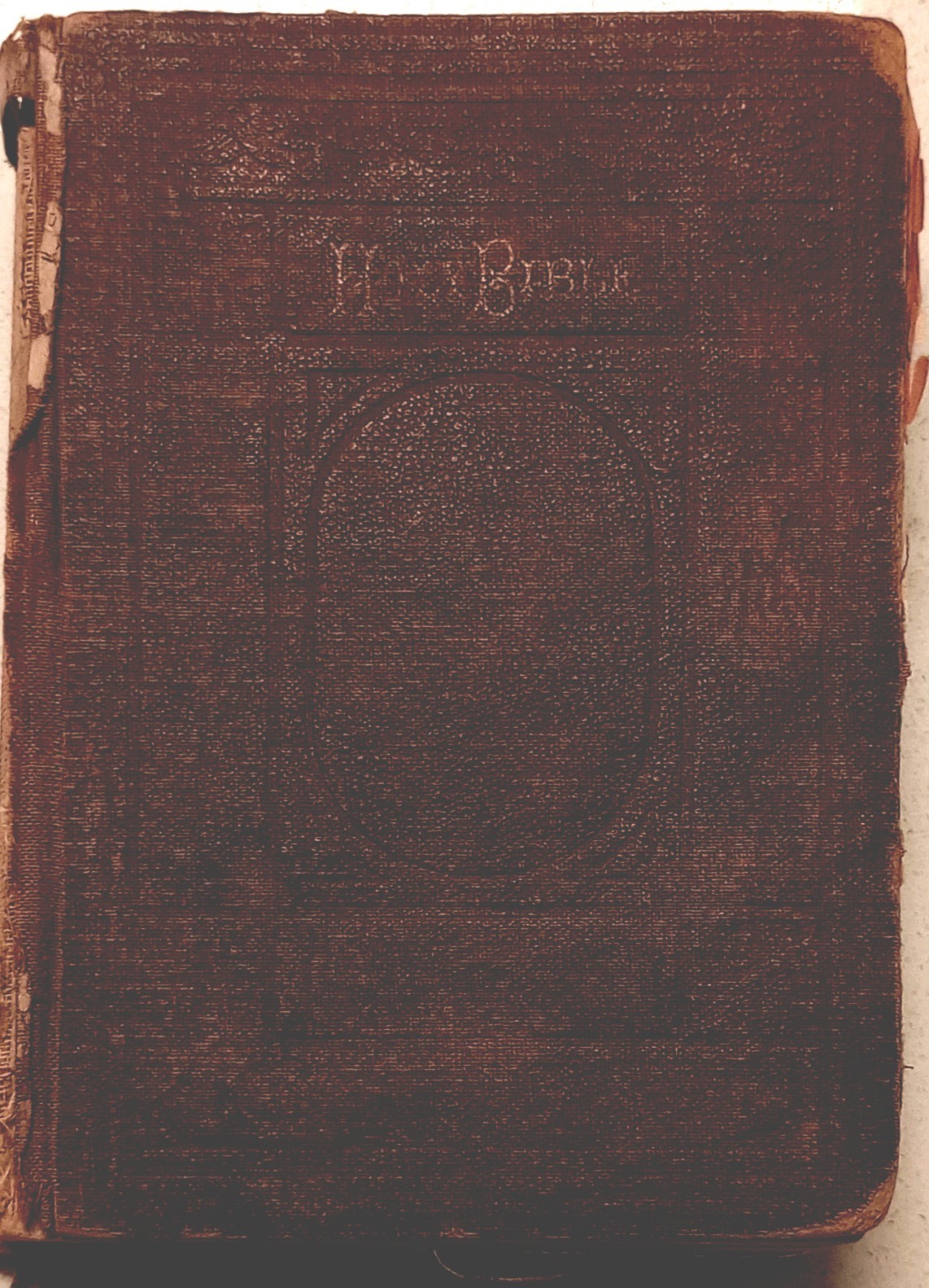 1878 Adams Family Bible with genealogy (Bible Rescue #1411)