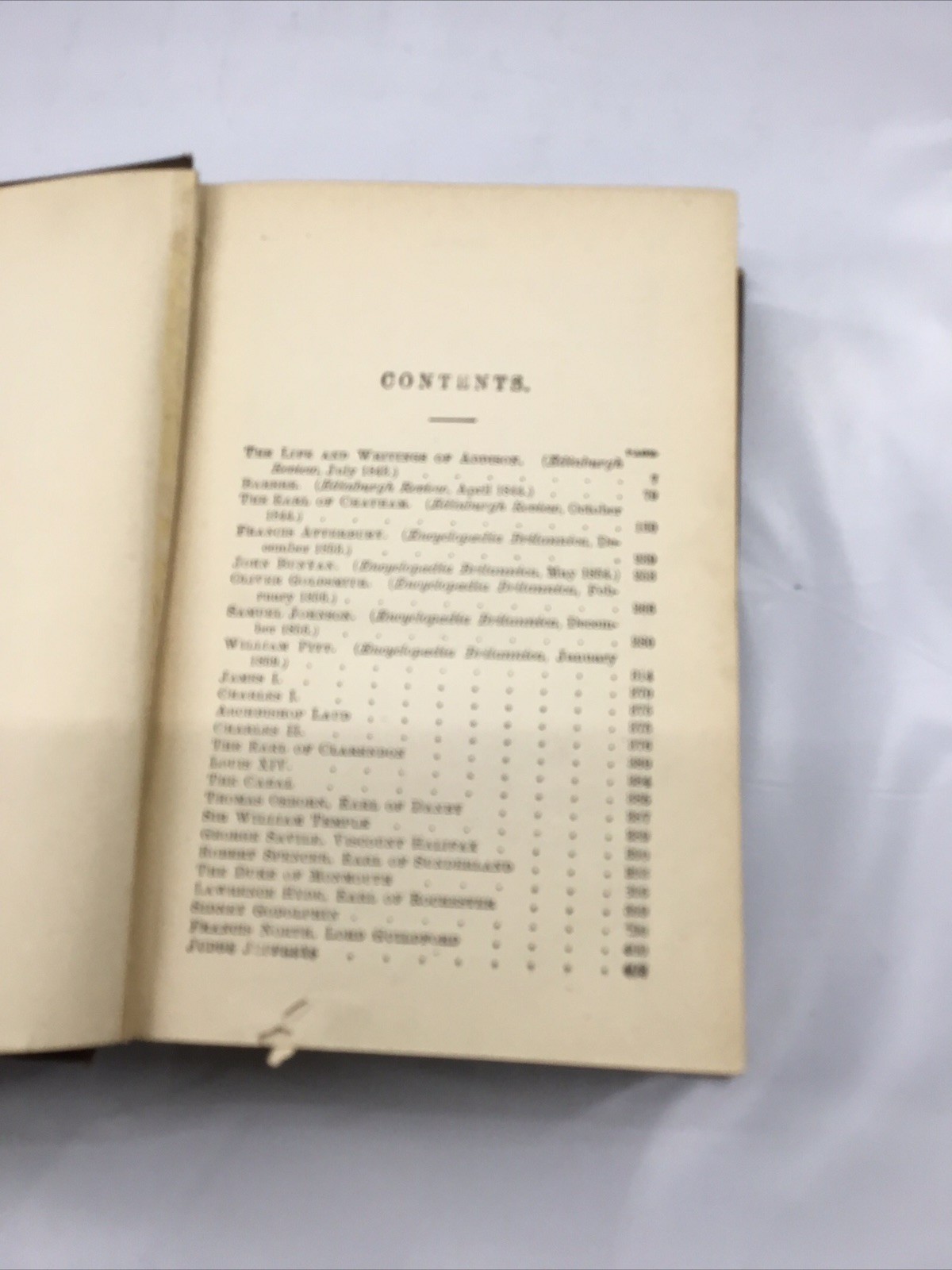 Macaulay Critical Historical & Miscellaneous Essays & Poems 3 Volumes HC 1888